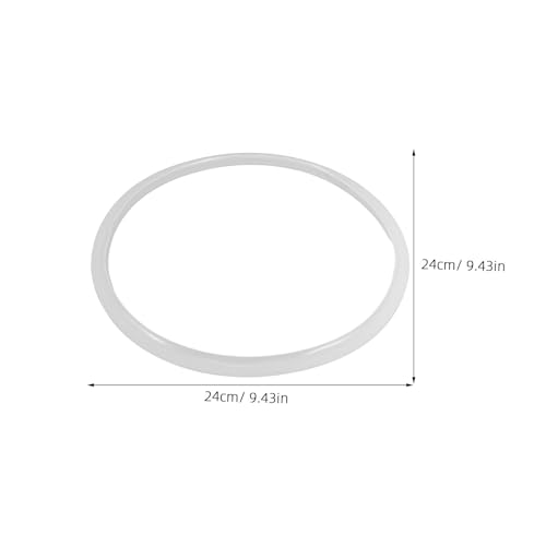 Anillo de Sellado para Olla a Presión, Goma Blanca miniatura 2