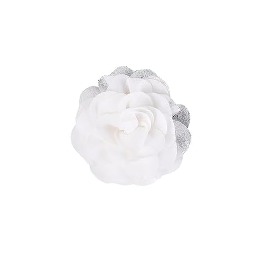 EIOLWJIEO Collar de perro con flores, cómodo de llevar, diseño de banda elástica, pajarita para gatos, gasa perlada, apariencia hermosa, suministros para mascotas para cachorros, blanco