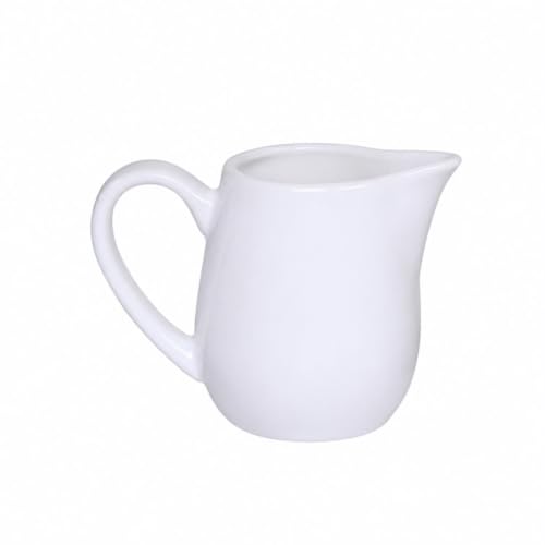 Image of White Porcelain Tea Pot 550ml with Suger Pot and 60ml Creamer