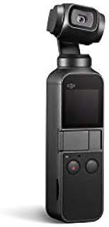 DJI Osmo Pocket - Handheld 3-Axis Gimbal Stabilizer with integrated Camera 12 MP 1/2.3” CMOS 4K60 Video, for YouTube, TikTok, Video Vlog, Streamlabs, Attachable to Smartphone, Android, iPhone, Black