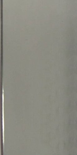 Fliesenprofil - Edelstahlschiene - Fliesenbordüre, Länge 100 cm, Breite 10 mm, Edelstahl hochglanz, Silber, 1 Stück