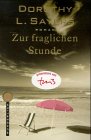 Paperback Zur fraglichen Stunde [German] Book