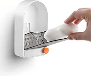 石鹸置き 石鹸ケース お風呂 壁掛け ふた付き せっけんおき おしゃれ ソープケース 石鹸ホルダー 固形 石鹸入れ ソープディッシュ 蓋付き 洗面所 浴室 石けん せっけん置き