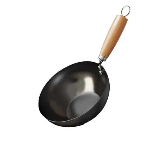 Wok chino sin recubrimiento fondo redondo