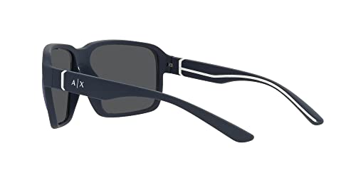 Image of Armani Exchange mens Ax4131su Universal Fit Square Sunglasses