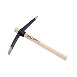 pelle piccata Tête en acier forgé de la meilleure qualité par trempe et dureté homogène, contrôlée sur les parties du martelage