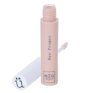 M2U NYC Hydrating Eye Primer – Preps Eyelids for Intense Eyeshadow Colors, Long-Lasting, Crease-Free Wear, Smudge-Proof, Lightweight Eye Shadow Primer – Non-Greasy Gripping Formula for Wrinkle-Filling