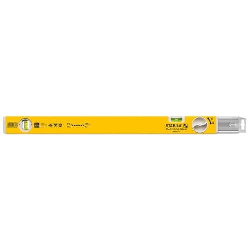 Stabila 25 Inch - 41 Inch Type 80 T Extendable Spirit Level Tool