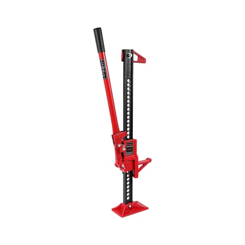 Garvee High Lift Recovery Jack 48 3.5 Ton (7000 Lb) Heavy Duty Off-Road Farm Lifting Equipment with Wide Base Multi-Purpose Utility Bumper Lifter for Car Truck SUV Trailer 4x4 & Farm Use