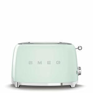 SMEG TSF01PGEU | Broodrooster 2 plakjes 50's Style | Kleur : pastelgroen