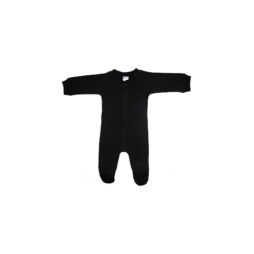 bambini Black Interlock Sleep & Play - Large