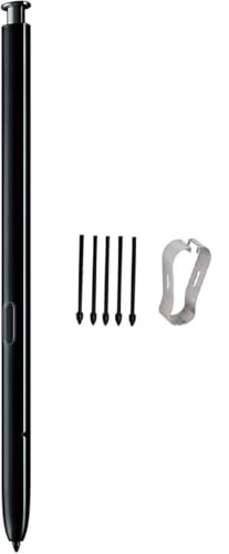SPen Compatible with Samsung Galaxy Note 10 / Note 10 Plus/Note 20 / Note 20 Ultra / S23 Ultra / S24 Ultra / S25 Ultra – S Pen Replacement Stylus (Non-Bluetooth) with Free 4 Tips & Tweezers – Black
