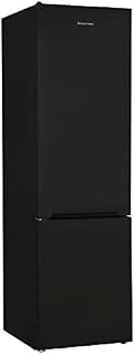 Russell Hobbs RH54FF180B 54cm Wide 180cm High Freestanding Fridge Freezer, 204L Fridge Space, 84L Freezer Space, 4 Shelves, 4 Door Racks, Eco Friendly, Black
