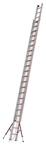 HYMER Seilzugleiter, zweiteilig SC60, 2 x 22 Sprossen, 605144