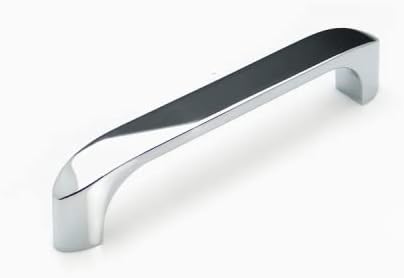 VIBORG 12 Pieces Zinc Alloy Modern Kitchen Cabinet Cupboard Door Handle Pull Wardrobe Dresser Drawer Handles Pulls Chrome SA-1812 (12 - Image 3
