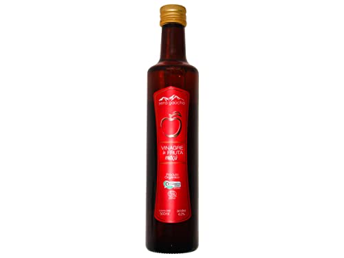 Kit 3 Vinagre de Maçã Orgânico Natural 4% Serra Gaúcha 500ml