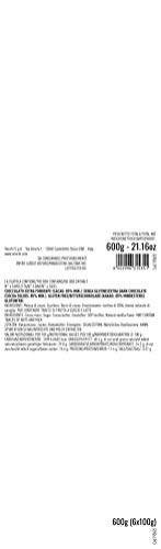 Venchi Set mit verpackten Tafeln Cuor di Cacao 85 %, 600 g– Extra Zartbitterschokolade glutenfrei – Bild 5