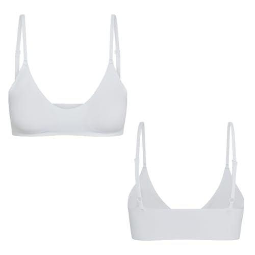 Bleuet Nara T-Shirt Bra – Soft Seamless Wireless Bra with Sewn-in Cups, Adjustable Straps2