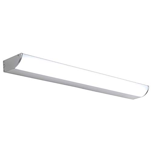 CCSUN LED Warmweiß Spiegelleuchte, Aluminium Wasserdicht Ip65 Wandleuchte Bad-innenbeleuchtung 7W Auge-pflege Spiegelleuchte Schrankbeleuchtung-Warmweiß 40cm(16inch) Cover