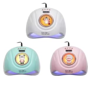 2-in-1 Sun S8 Pro 268W Strong Power UV LED Lamp Gel Polish Dryer LCD Display Curing Nail Lamp Nail Gel Polish Dryer With Motion Sensing Powerful Professional Lamp for Manicure Salon-image-8