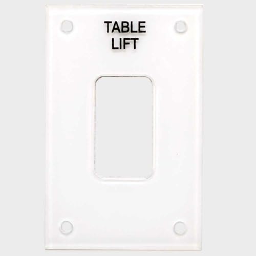 Sea Ray Boat Blank Switch Panel 2128511 | Table Lift 3 1/2 Inch Plastic