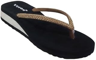 Wild Leopard Women Flip Flops Slippers | Soft Cushioned Sole, Lightweight & Comfortable Daily Wear | Anti-Slip Sole, Styli... Price In India
