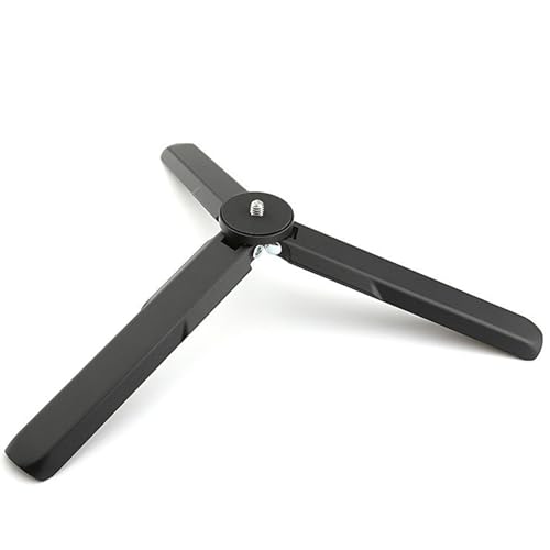 Trépied stable en aluminium avec base triangulaire antidérapante pour vloggers