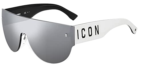 Lunettes de soleil homme DSQUARED2 ICON 0002/S blanc noir protection solaire chic