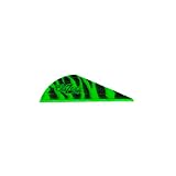 Bohning Blazer Tiger Archery Vane (100-Pack), Green