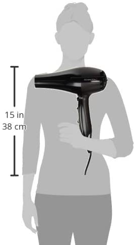 Foto von Remington Haartrockner Profi Ionen Pro-Air (2300 W, 130km/h, leistungsstarker & langlebiger AC-Motor mit echter Kaltstufe, 3 Heiz- und 2 Gebläsestufen, zwei Stylingdüsen + Diffusor), AC5999