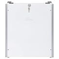Plexidor Performance Silver Pet Door Sliding Track - Snap and Go Sliding Door Track with Flip Lock