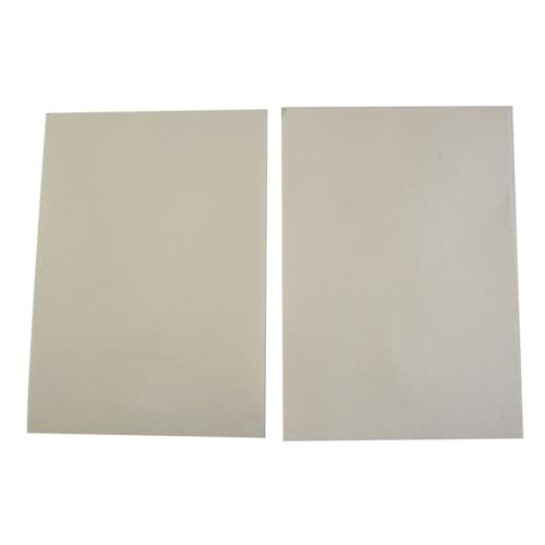 Niceminiwall Junta de fibra de cerámica de 3 mm de grosor para puerta de chimenea A4 de 210 mm x 297 mm, sello de vidrio de estufa, resistente al calor hasta 1260 °C, para (B)
