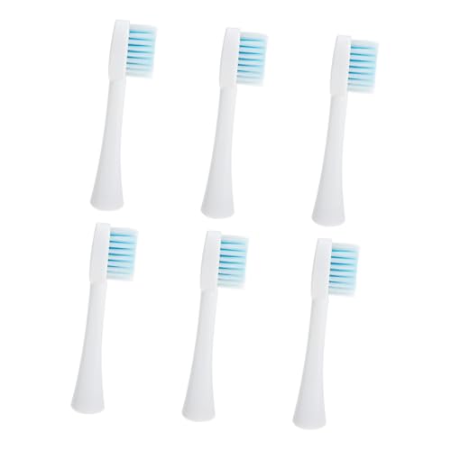 Cabilock 6 piezas Cabezal Cepillo Eléctrico Recargable Cabezales Suaves Repuesto Compatible para Cuidado Oral