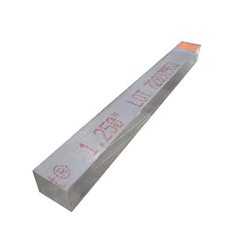 1-1/4"" x 1-1/2"" x 15"", 7050-T7451 Aluminum Plate