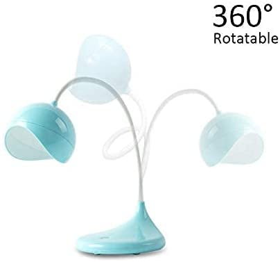 Lampe de table LED flexible pour bureau et lecture - Éclairage précis - 6