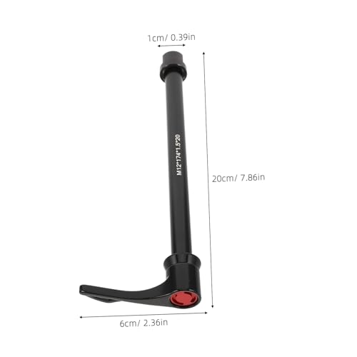 Quick release pour moyeu arrière YARNOW noir, axe robuste de route large ouverture - 2