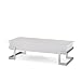 Acme Furniture coffee tables, One Size, White & Chrome