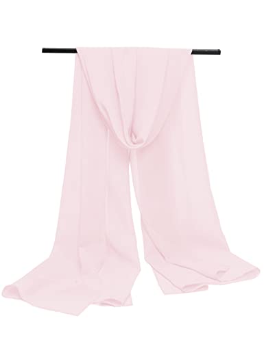 BEAUTELICATE Sheer Soft Chiffon Bridal Women's Shawl For Special Occasions