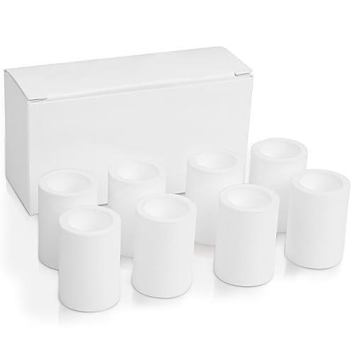 8 filtros purificadores de repuesto para fregadero de cocina/fregadero de baño con carbón activado para extensor de grifo, filtro fuerte, mejora las condiciones del agua, elimina el cloro, fluoruro,