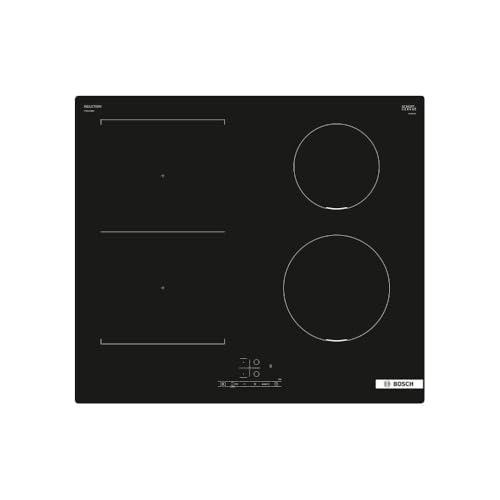 PIANO INDUZ PVS611BB5E 60CM 4ZONE