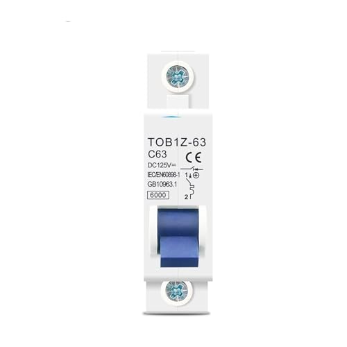Disyuntor automático DC de 125V y 6KA para prevenir cortocircuitos en casa