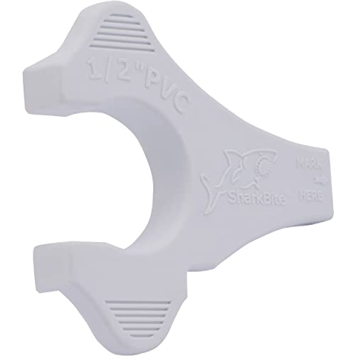 Sharkbite 1/2 Inch PVC Disconnect Clip, Push to Connect, PVC IPS (Iron Pipe Size), UIP710A