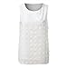 Camisetas Mujer SHOBDW Dia de la Mujer Verano Patchwork De Encaje Casual...