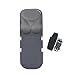 YWMJZEU Office Chair Headrest, Waist Support, Multifunction Compact Head Rest Backrest Board for Computer/Desk Chair Car Gaming, Gray Upper Padded