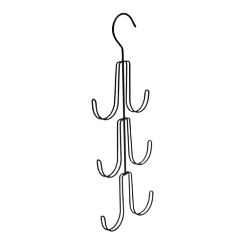 Purse Hanger | Crochet de sac à dos en acier | Organiseur de sacs à main à plusieurs étages pour la présentation quotidienne de foulards, ceintures, chapeaux