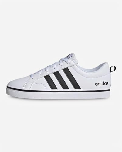 adidas Mixte Vs Pace 2.0 Shoes, Cloud White / Core Black / Cloud White, 45 1/3 EU