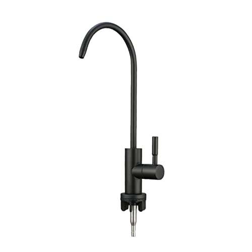 Robinet de filtre à eau noir de cuisine à 360° pour retrouver une eau pure sans arrière-goût