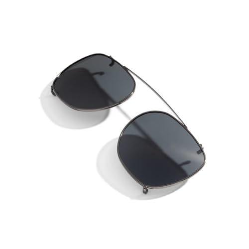 HYPREADER Sonnenbrillen Clip-On polarisiert – 100% UV400 Schutz – superleichter Sonnenclip passend für Brillenmodell ORION