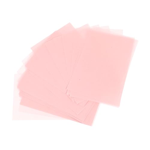 FOYTOKI Oil Blotting Paper 2 Sets (400 Sheets) Pink for T-zone Shine Excess Oil Removal