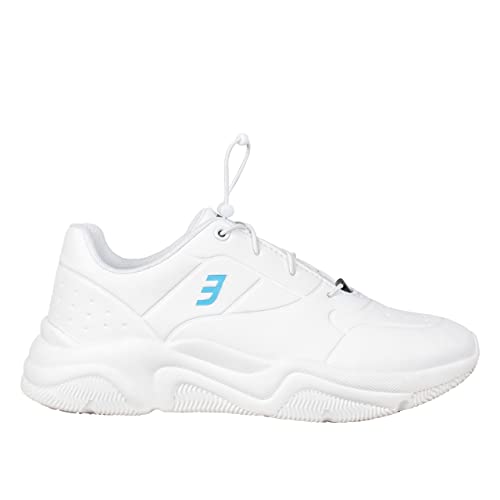 SAFETY JOGGER Sicherheits Sneaker für Herren und Damen - Champ O2 - Arbeitsschuhe mit Elastische Schnürsenkel, rutschfest, Leicht und ESD, Arbeitsschuhe ideal für Pflege, Koch, Krankenhaus oder Küche